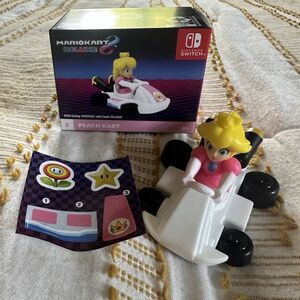 McDonald’s Happy Meal 2024 Mario Kart Deluxe #2 PEACH KART Toy New